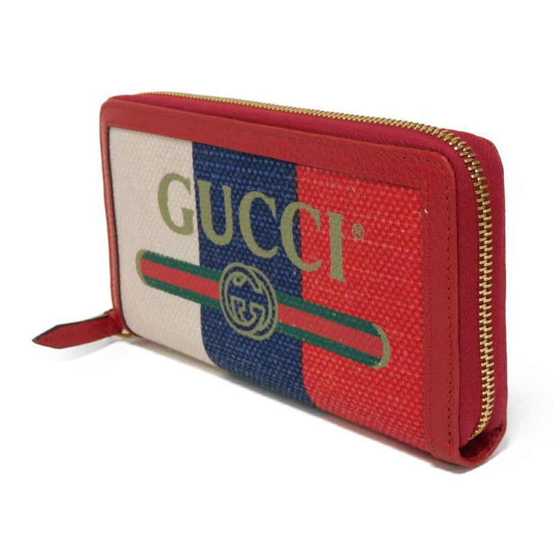 Gucci Logo Zip-Around Wallet 9Sbcg