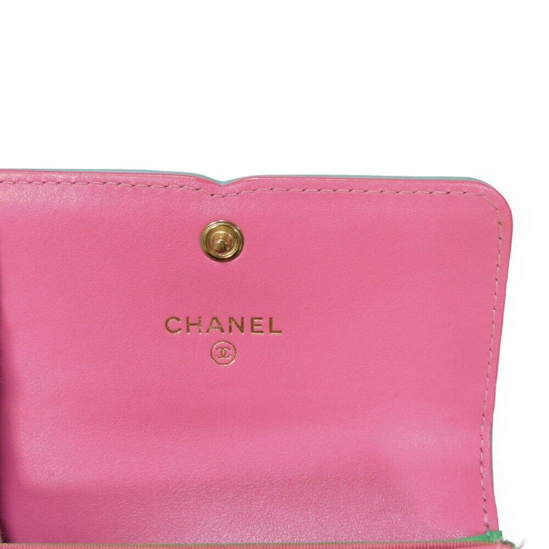 Chanel Cc Filigree Card Holder Case