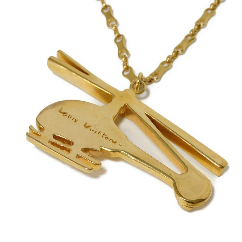 Louis Vuitton Helicopter Necklace