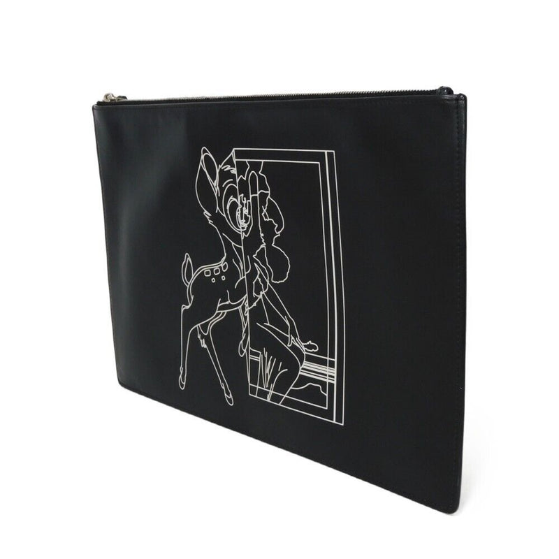 Givenchy Bambi Print Pouch Clutch