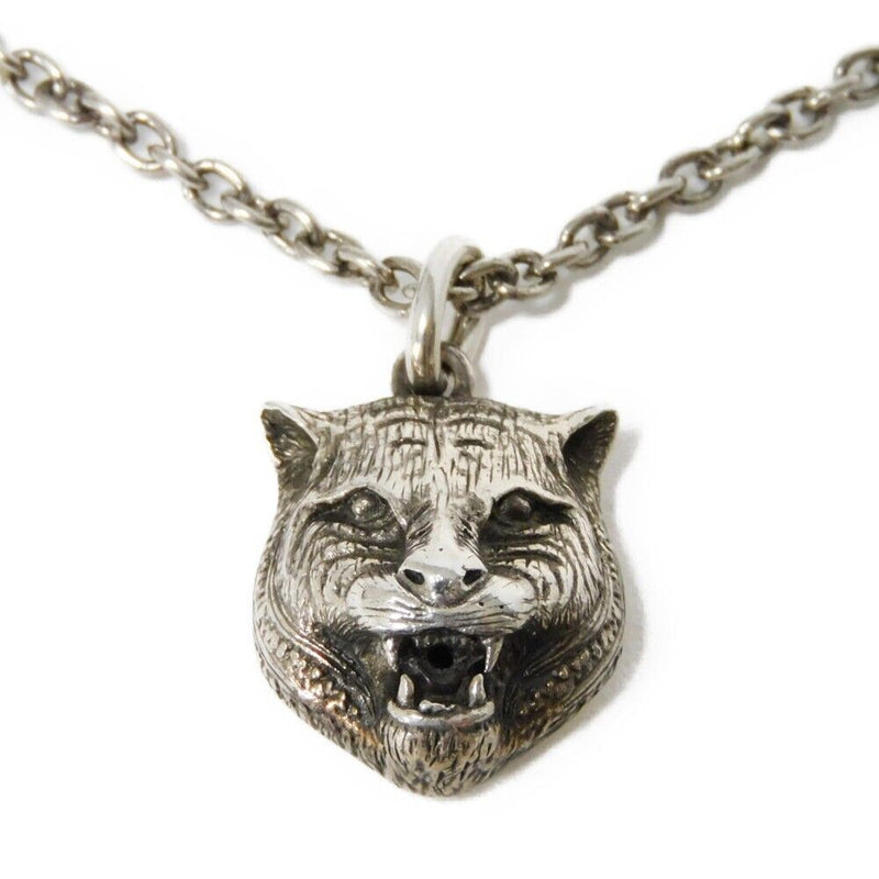 Gucci Cat Head Necklace Smoked