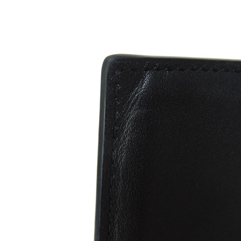 Celine Logo Card Holder Case Black