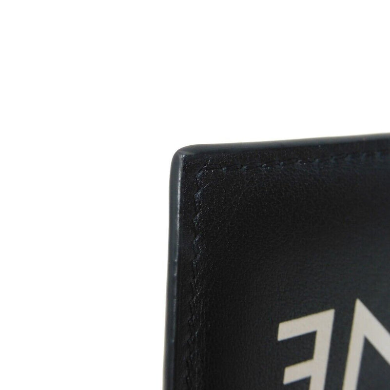 Celine Logo Card Holder Case Black