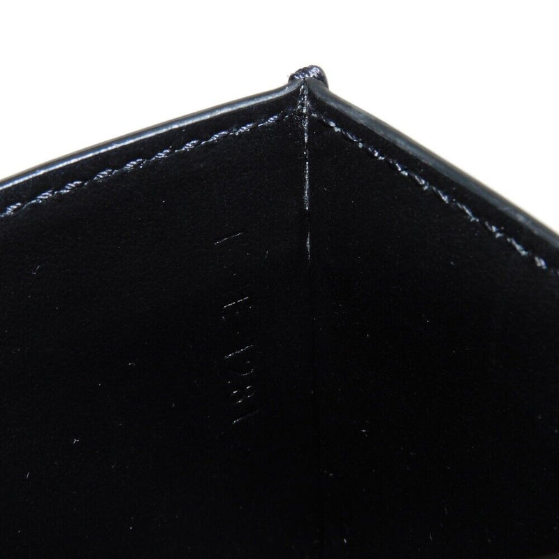 Celine Logo Card Holder Case Black