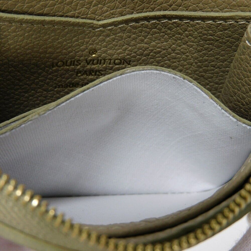 Louis Vuitton Zip Around Coin Khaki