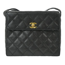 Chanel Black Caviar Straight Flap