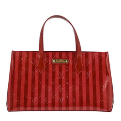 Louis Vuitton Red Vernis Wilshire Pm