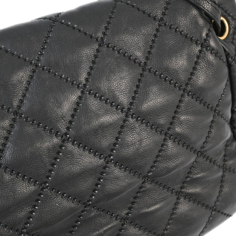 Chanel Black Calfskin Ultra Stitch Retro