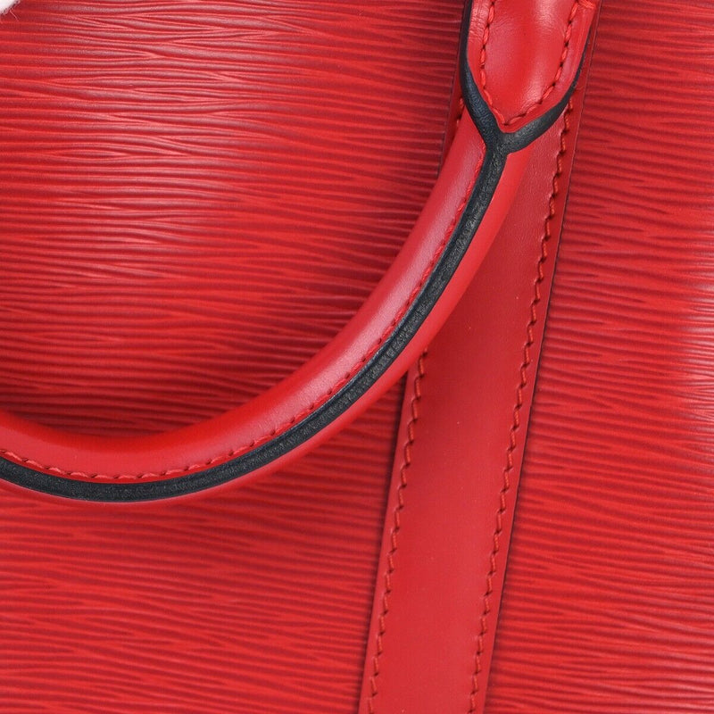 Louis Vuitton Red Epi Keepall 50 Travel