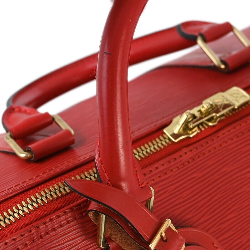 Louis Vuitton Red Epi Keepall 50 Travel