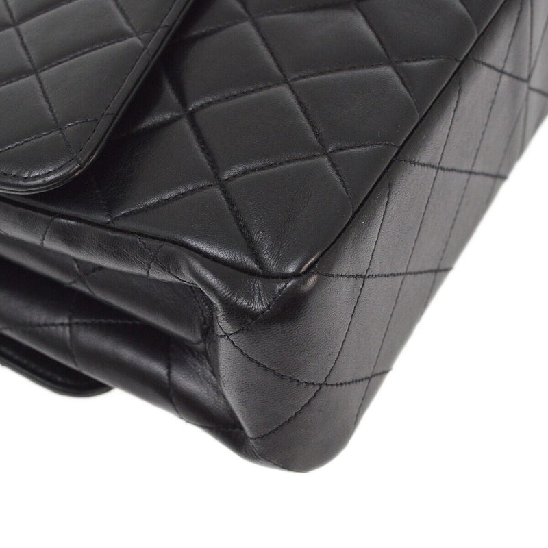 Chanel Black Lambskin Double Sided