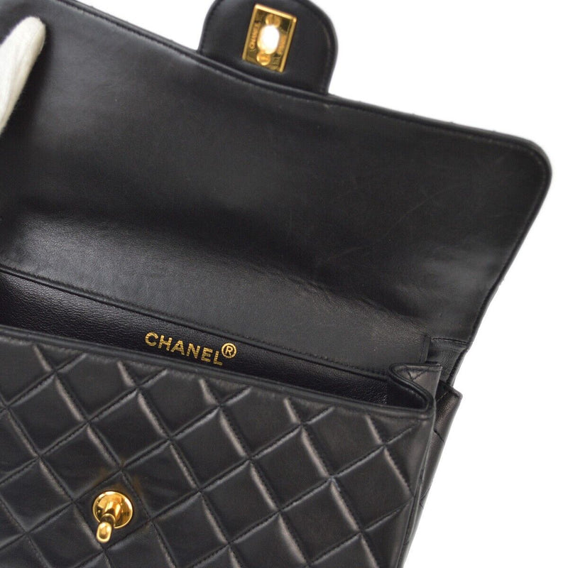 Chanel Black Lambskin Double Sided