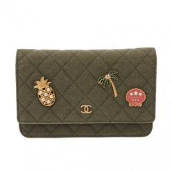 Chanel Matrasse Chain Wallet Pineapple