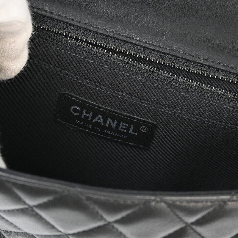 Chanel Black Lambskin Ladybug Single