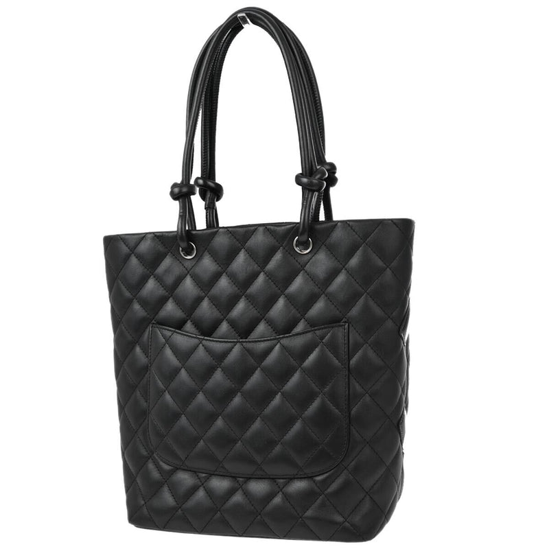 Chanel Black Calfskin Cambon Ligne Tote