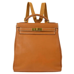 Hermes Gold Togo Kelly Ado Gm Backpack P