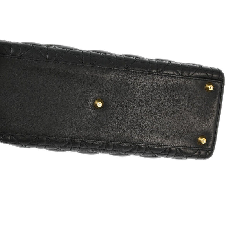 Christian Dior Black Lambskin Lady