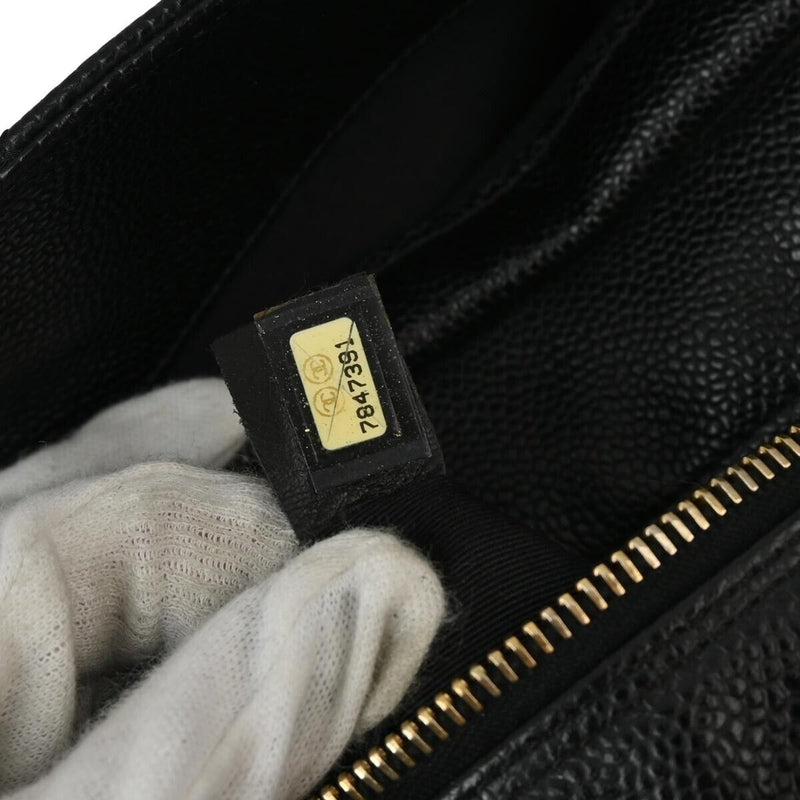 Chanel Black Caviar Petite Timeless Tote