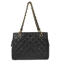 Chanel Black Caviar Petite Timeless Tote