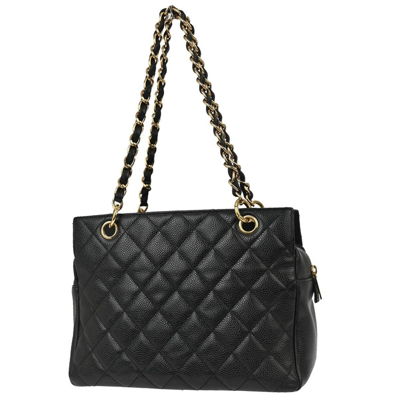 Chanel Black Caviar Petite Timeless Tote