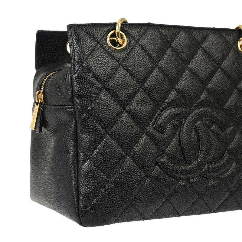 Chanel Black Caviar Petite Timeless Tote