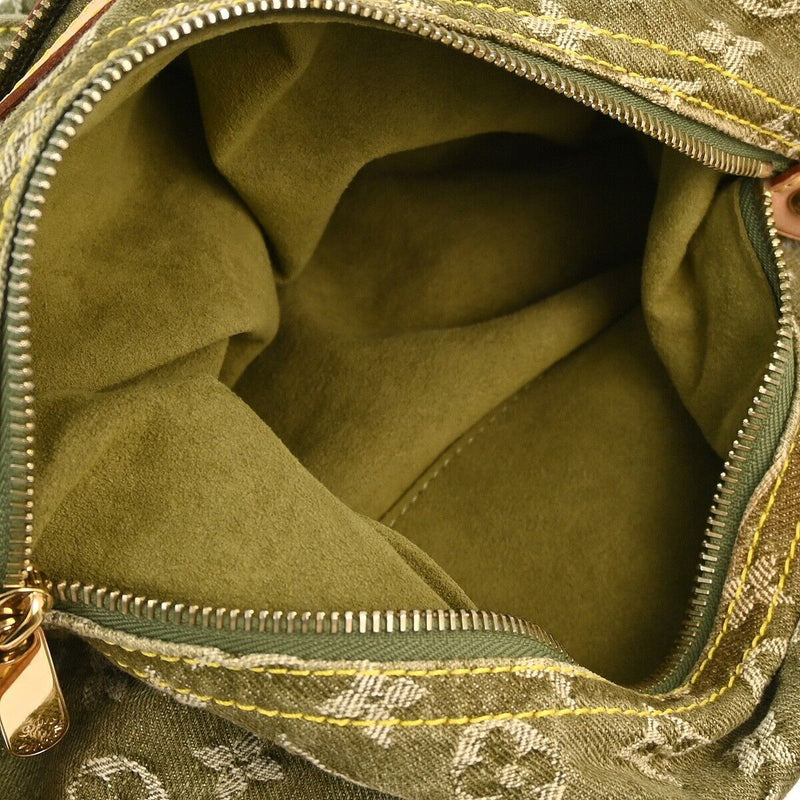 Louis Vuitton Green Denim Baggy Pm