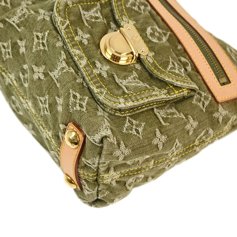 Louis Vuitton Green Denim Baggy Pm