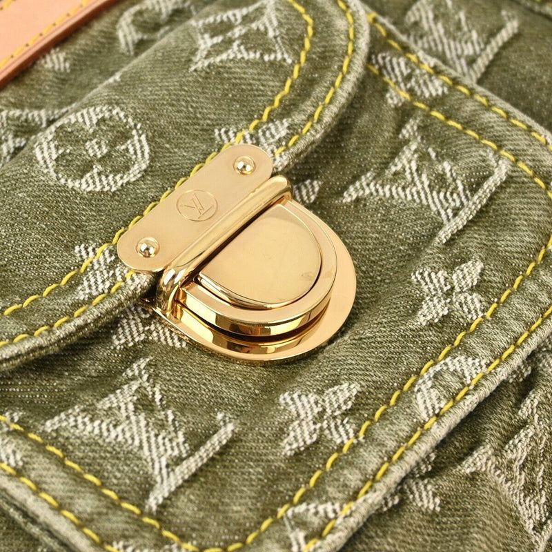 Louis Vuitton Green Denim Baggy Pm