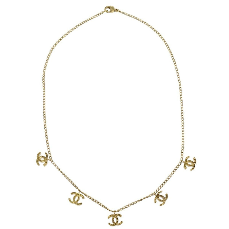 Chanel Gold Cc Necklace 03P