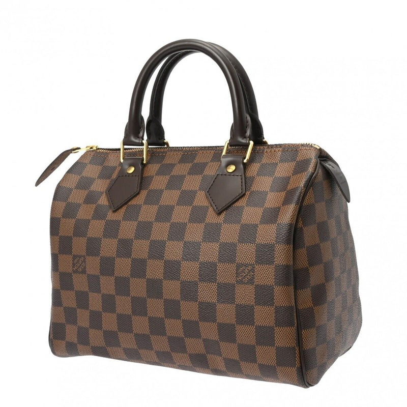 Louis Vuitton Damier Speedy25 Brown Hand