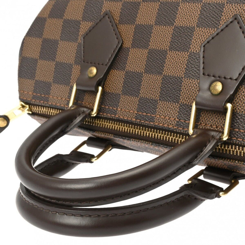 Louis Vuitton Damier Speedy25 Brown Hand