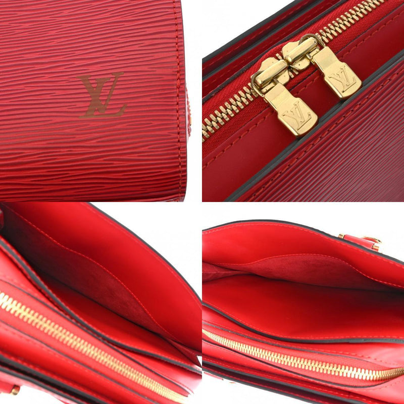 Louis Vuitton Epi Ponneuf Red Hand Bag