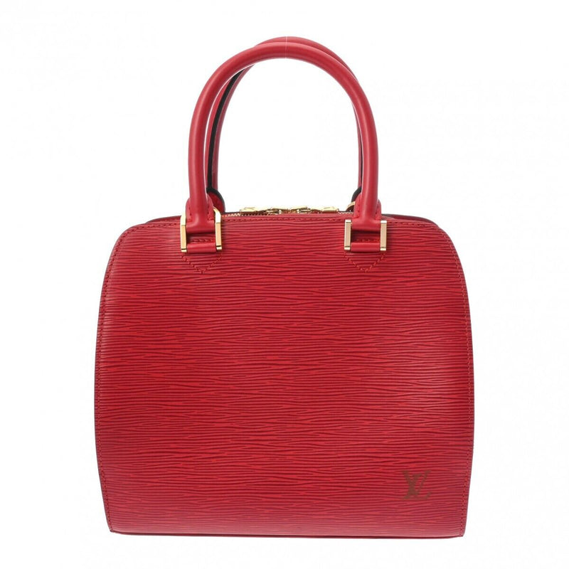 Louis Vuitton Epi Ponneuf Red Hand Bag