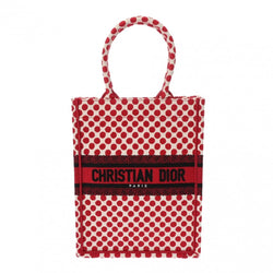 Christian Dior Vertical Book Tote Flower