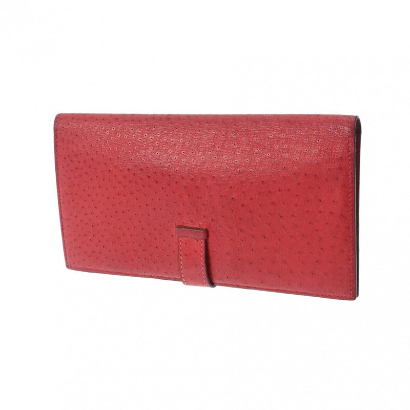 Hermes Bearn Classic Old Model Rouge Vif