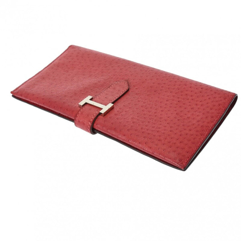 Hermes Bearn Classic Old Model Rouge Vif