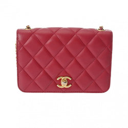 Chanel Matrasse Chainshoulder 7.1' Red