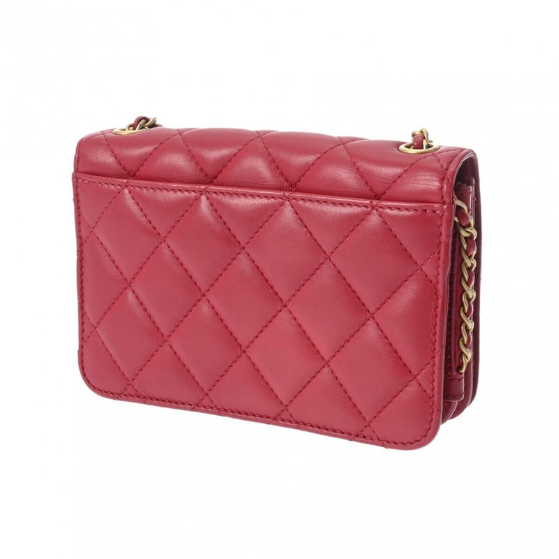 Chanel Matrasse Chainshoulder 7.1' Red