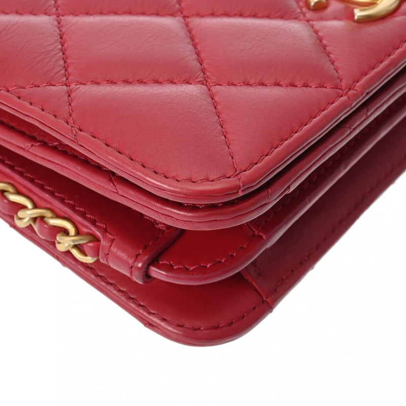 Chanel Matrasse Chainshoulder 7.1' Red