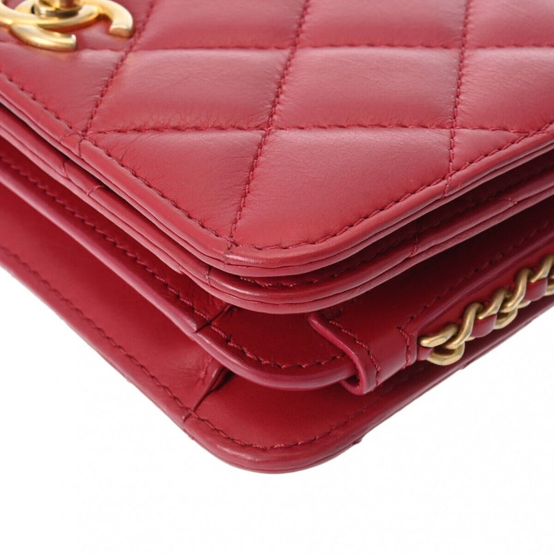 Chanel Matrasse Chainshoulder 7.1' Red