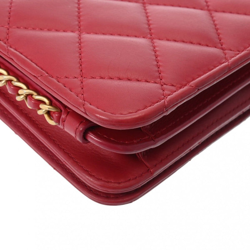 Chanel Matrasse Chainshoulder 7.1' Red