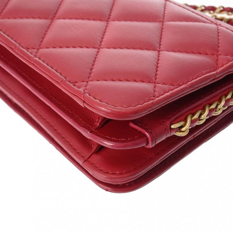 Chanel Matrasse Chainshoulder 7.1' Red