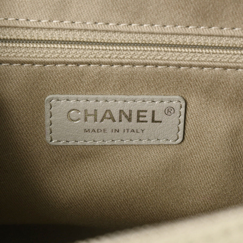 Chanel Deauville Bowling Bag 2Way Gray