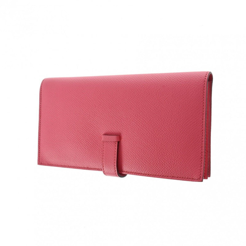 Hermes Beansufla Rose Azalee Long Wallet