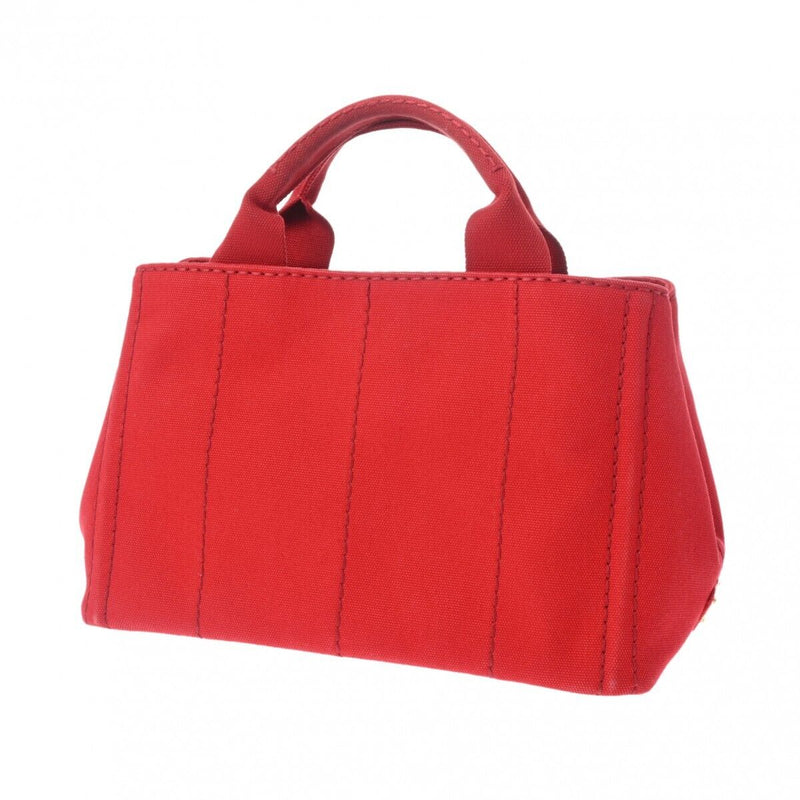 Prada Canapa Mini Red Hand Bag