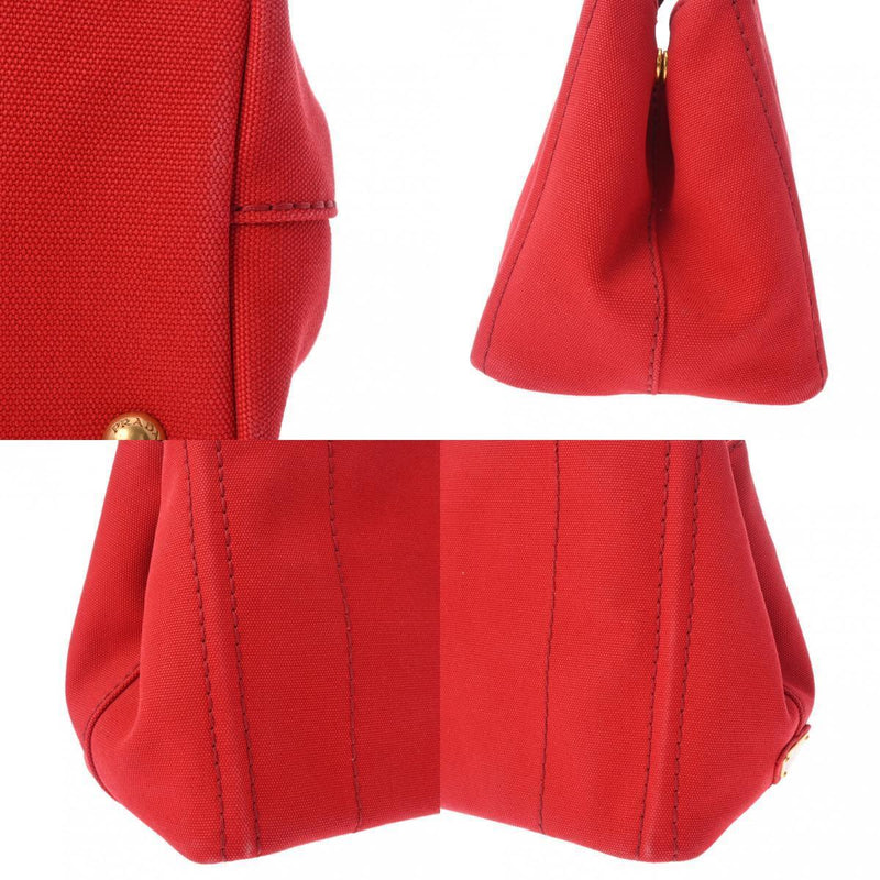 Prada Canapa Mini Red Hand Bag