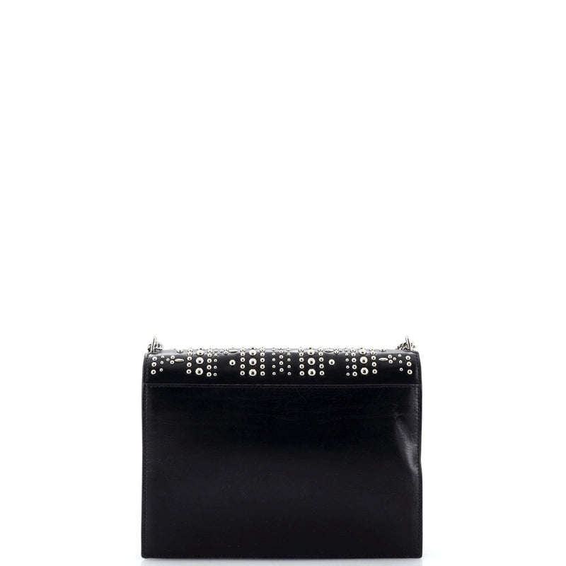 Saint Laurent Clasp Bag Studded Leather