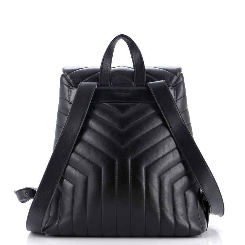 Saint Laurent Loulou Backpack Matelasse