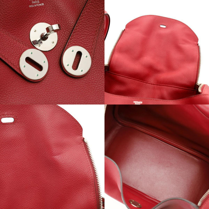 Hermes Lindy 30 2Way Rouge Grenat