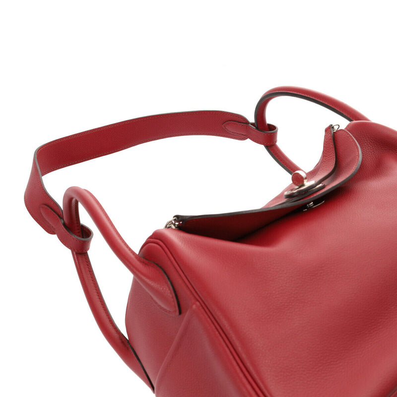 Hermes Lindy 30 2Way Rouge Grenat